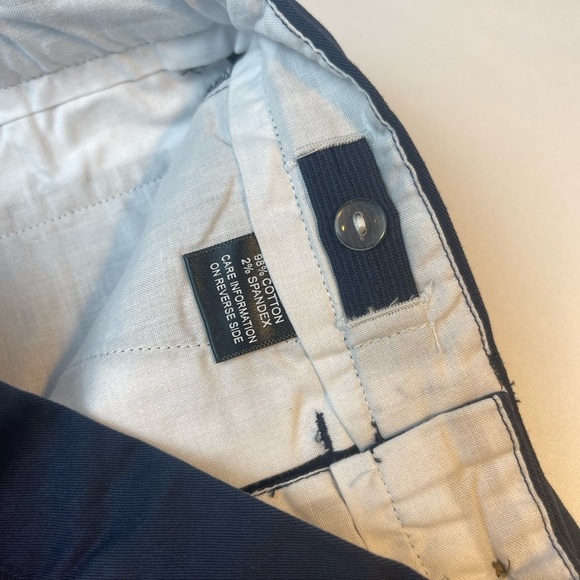 NWT Pedal Chino Camp Navy Twill Shorts - Picture 3 of 4